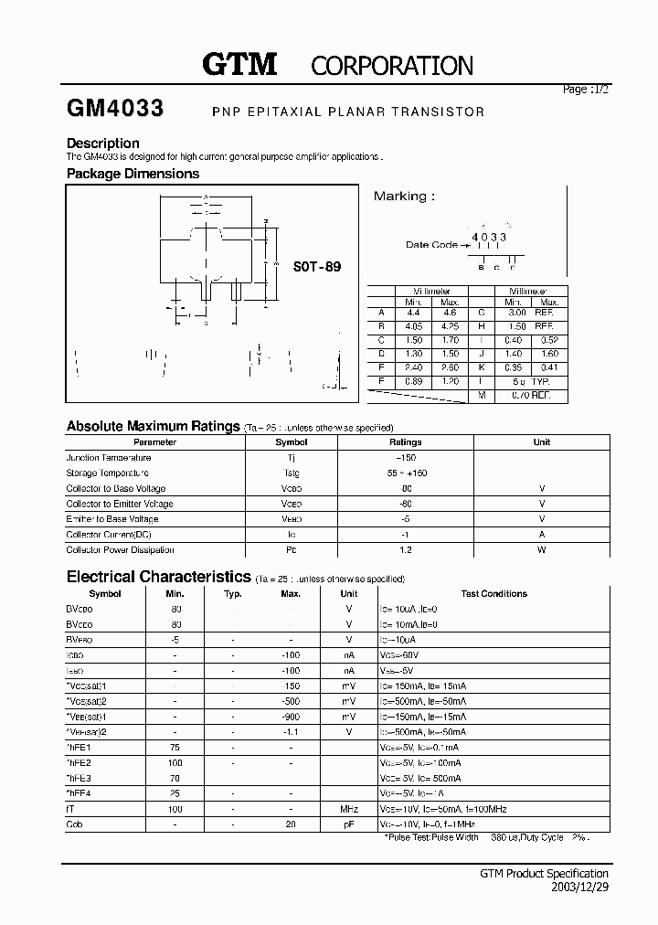 GM4033_3148269.PDF Datasheet