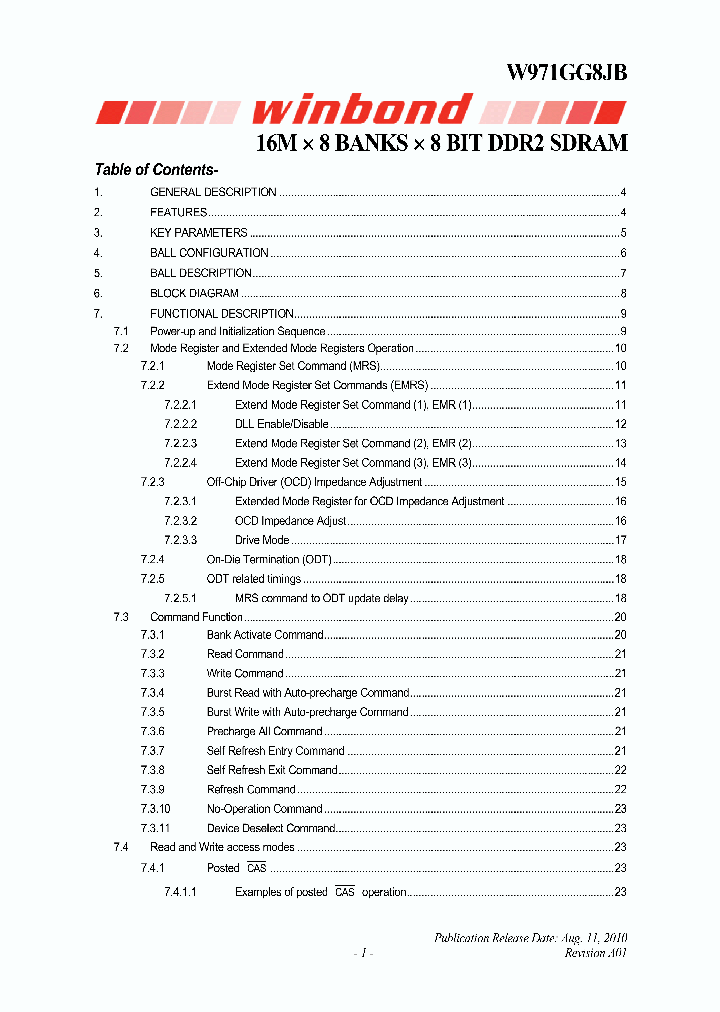 W971GG8JB_3158515.PDF Datasheet