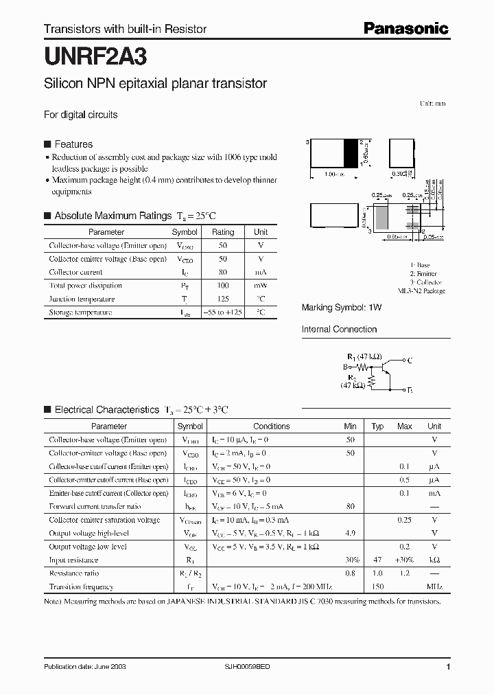 UNRF2A3_3195343.PDF Datasheet