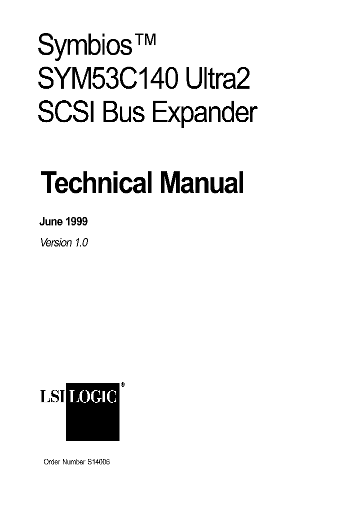 SYM53C140_3228408.PDF Datasheet
