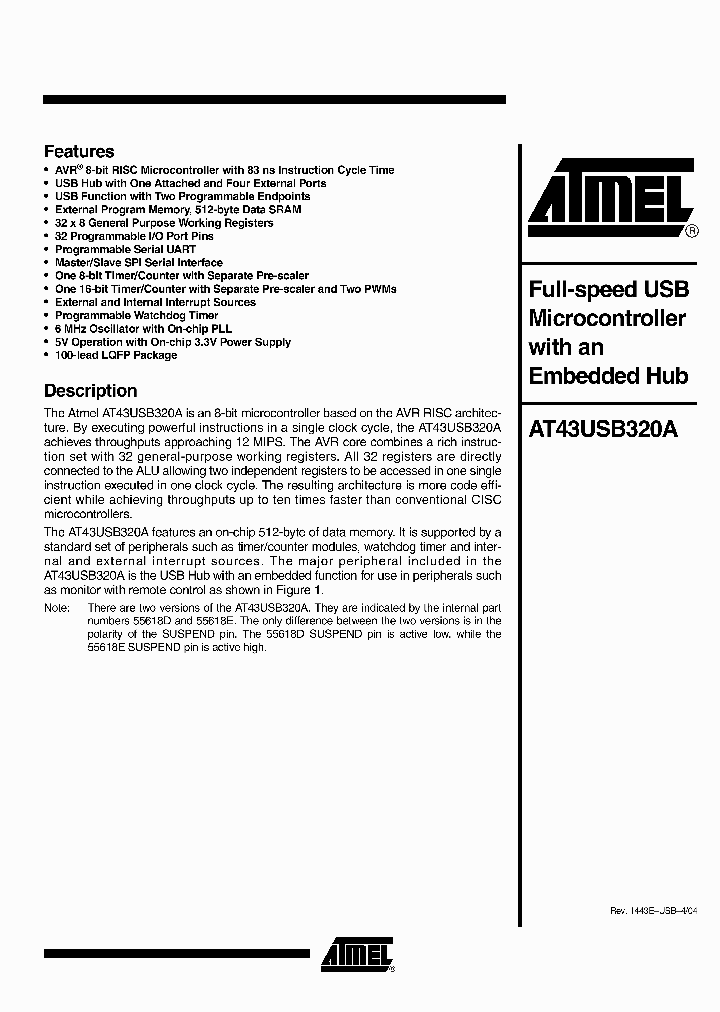 AT43USB320A-AC_3294900.PDF Datasheet