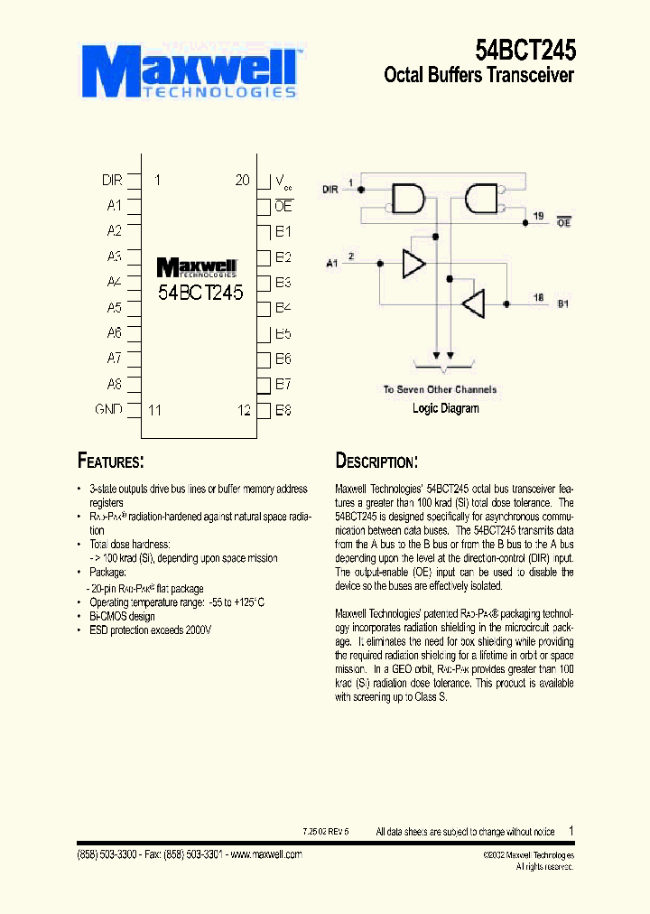 54BCT245RPFS_3315342.PDF Datasheet