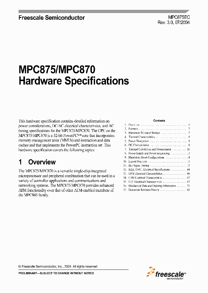 KMPC870ZT133_3400266.PDF Datasheet