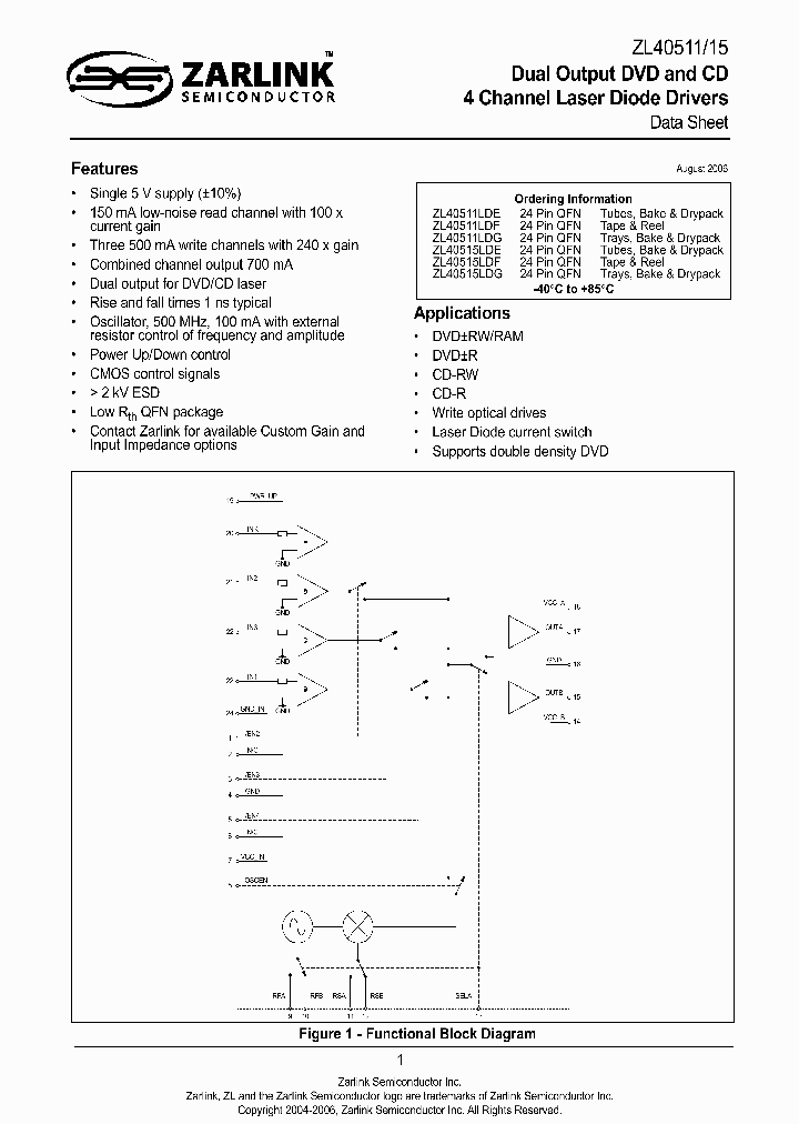 ZL40511LDF_3484553.PDF Datasheet