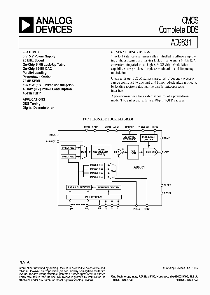 AD9831AST_3500515.PDF Datasheet