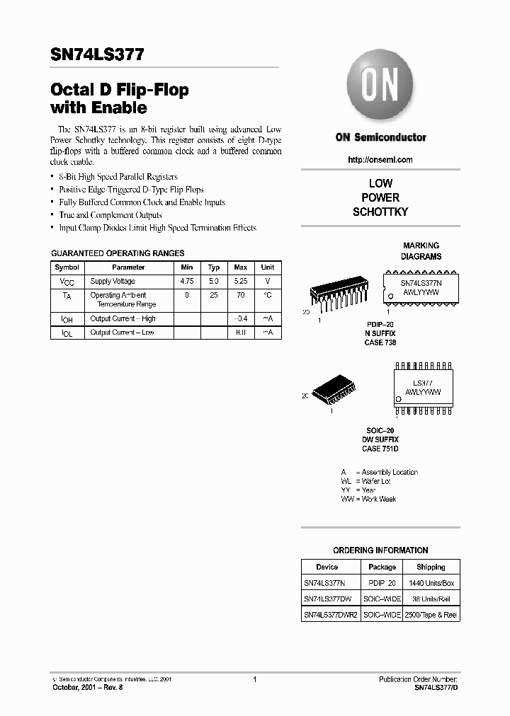 SN74LS377-D_3520865.PDF Datasheet