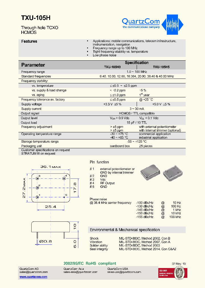 TXU-105H_3621330.PDF Datasheet