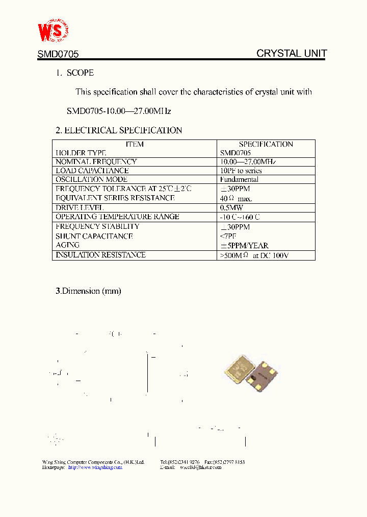 SMD0705_3657847.PDF Datasheet