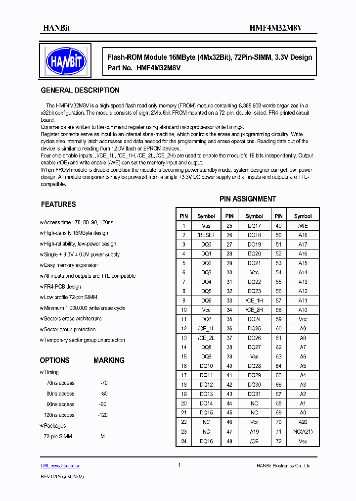 HMF4M32M8V-70_3710353.PDF Datasheet