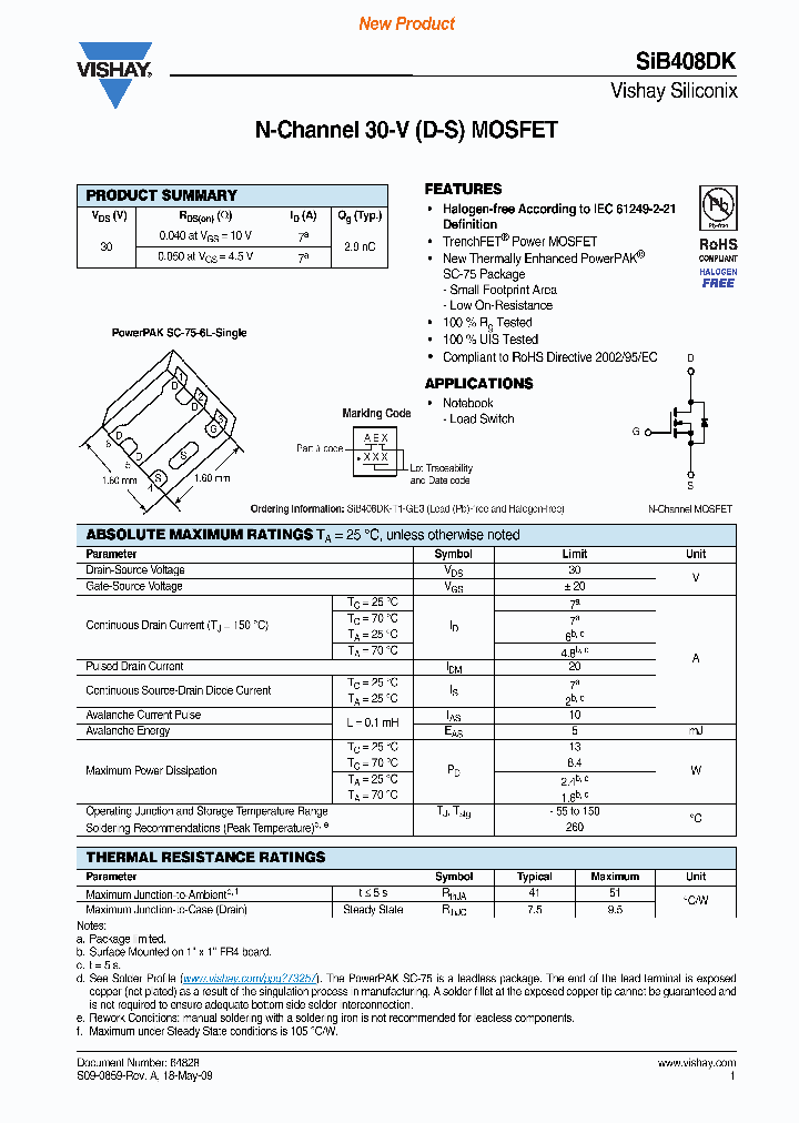 SIB408DK_3797158.PDF Datasheet