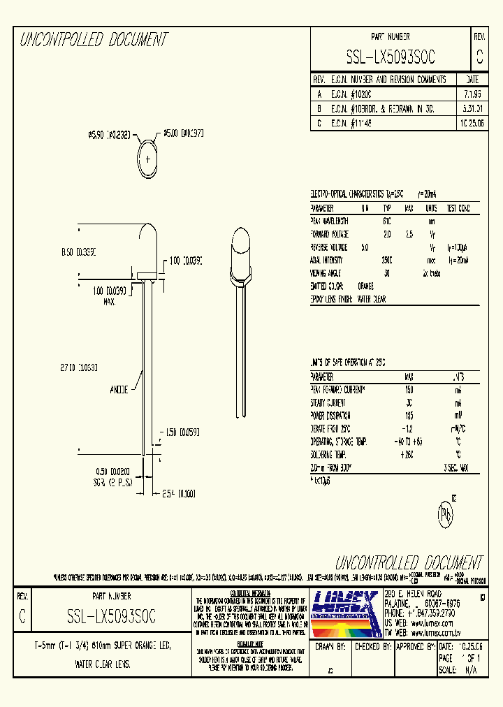 SSL-LX5093SOC_3808983.PDF Datasheet