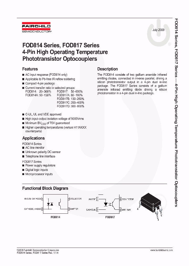 FOD817A300W_3810965.PDF Datasheet