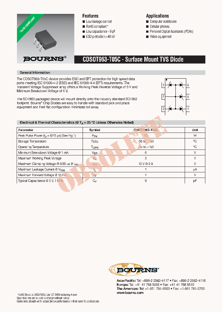 CDSOT963-T05C_3815868.PDF Datasheet