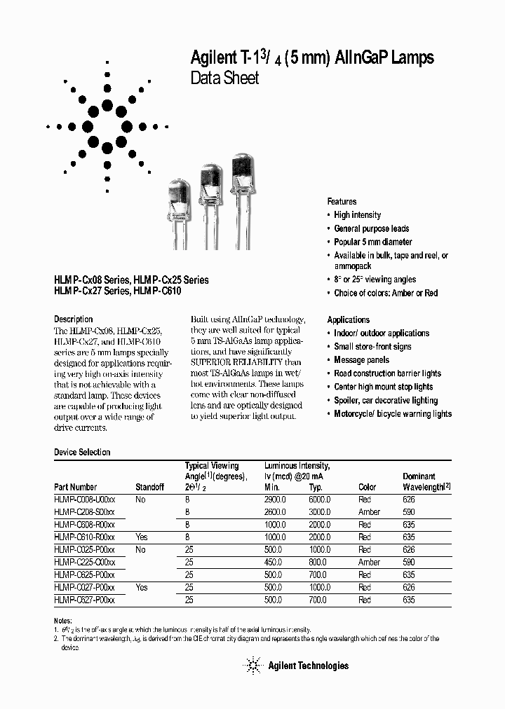 HLMP-C008-U0002_3830239.PDF Datasheet