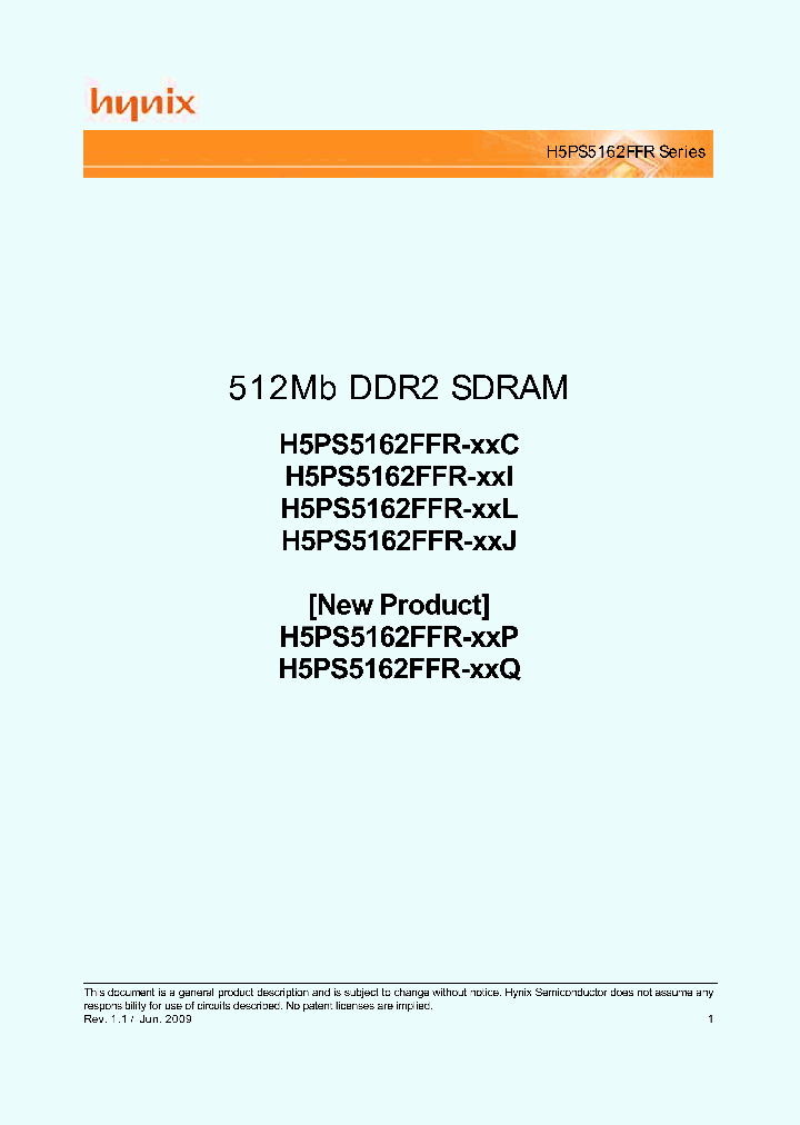 H5PS5162FFR-S5Q_3836617.PDF Datasheet