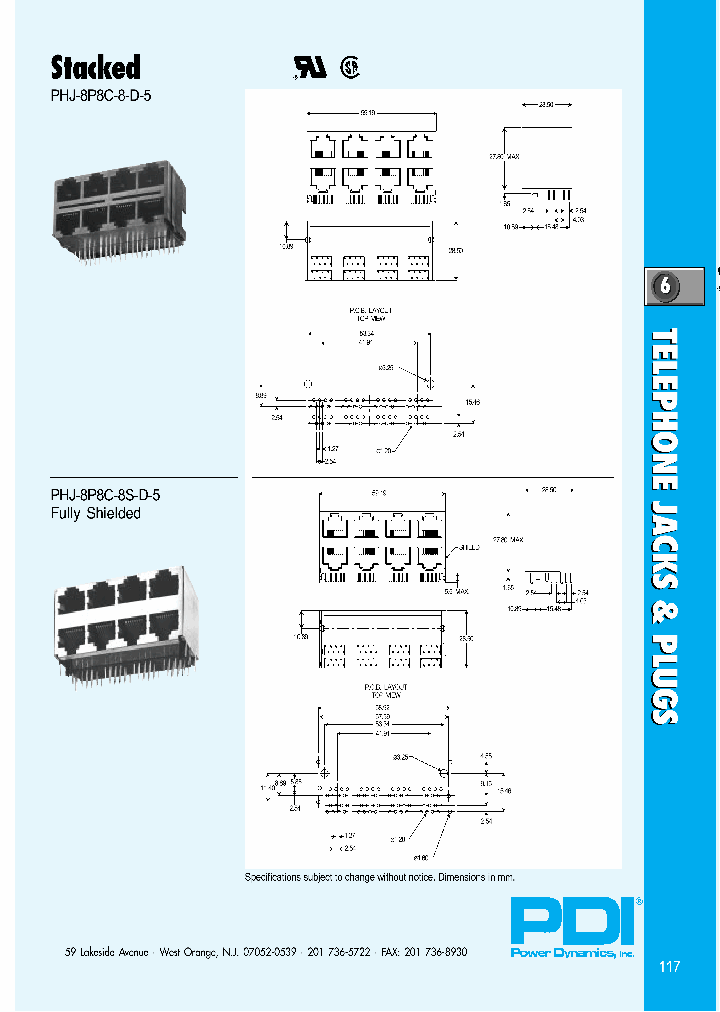 PHJ-8P8C-12A-D-5_3860660.PDF Datasheet