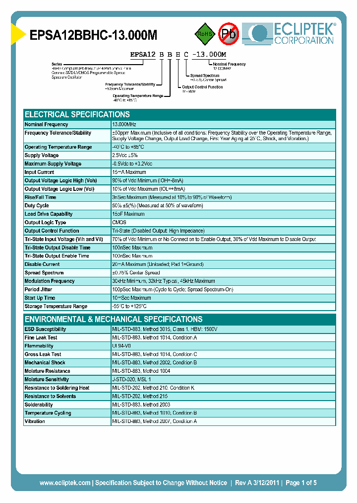 EPSA12BBHC-13000M_3896009.PDF Datasheet