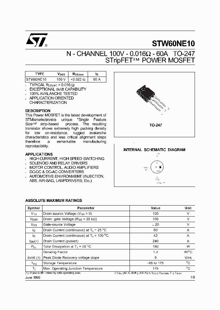 STW60NE10_4185979.PDF Datasheet