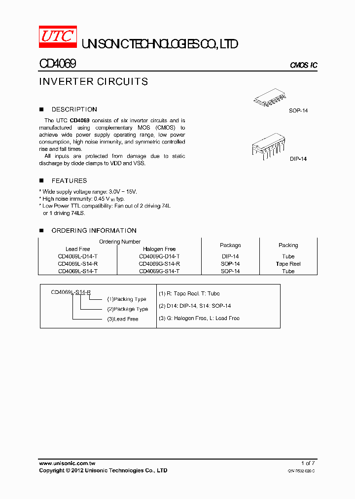 CD4069G-D14-T_4268018.PDF Datasheet