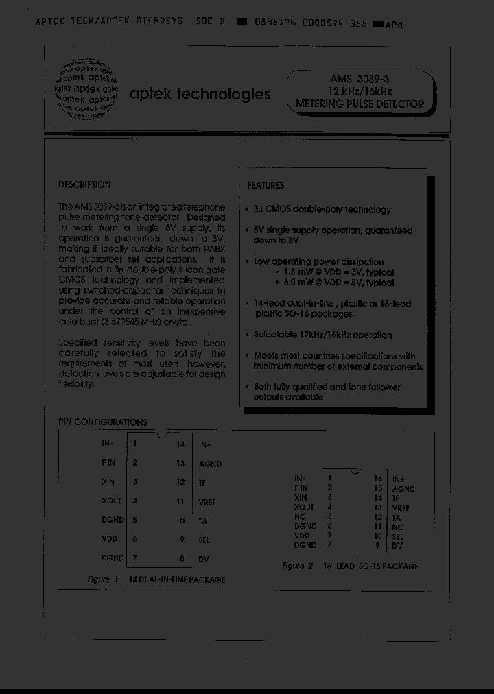 AMS3089-3DW_4252265.PDF Datasheet