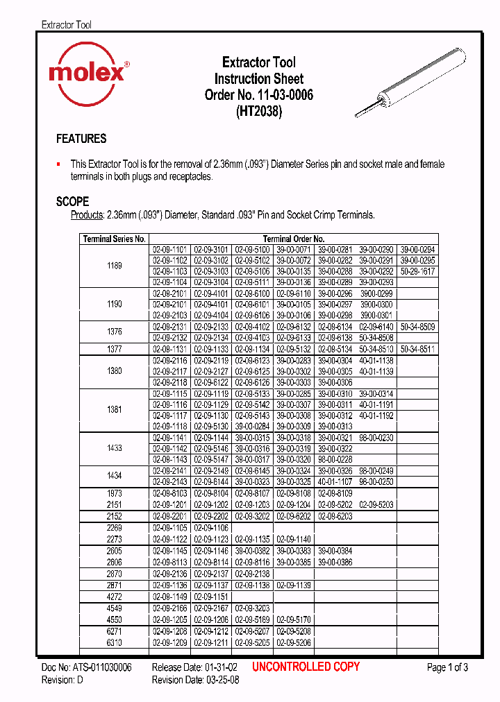 39-00-0136_4289207.PDF Datasheet