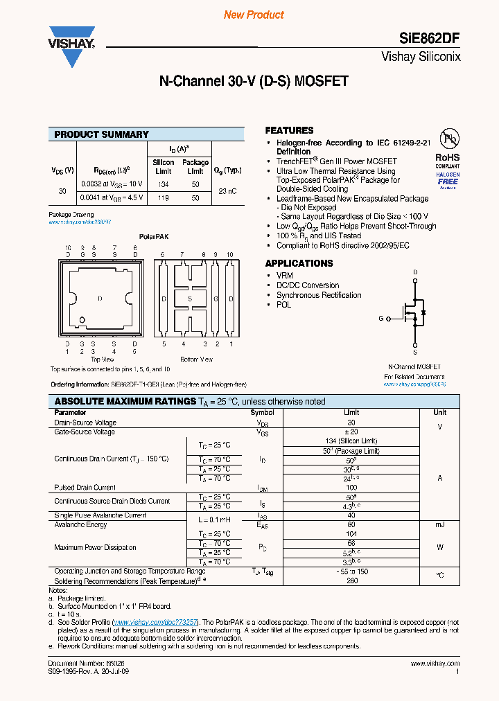 SIE862DF-T1-GE3_4336972.PDF Datasheet