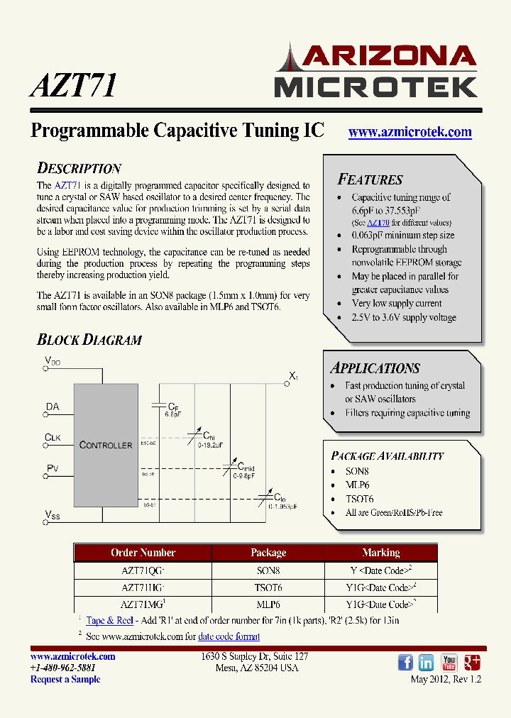 AZT71MG_4363469.PDF Datasheet