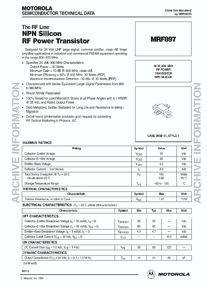 MRF897D_4553342.PDF Datasheet