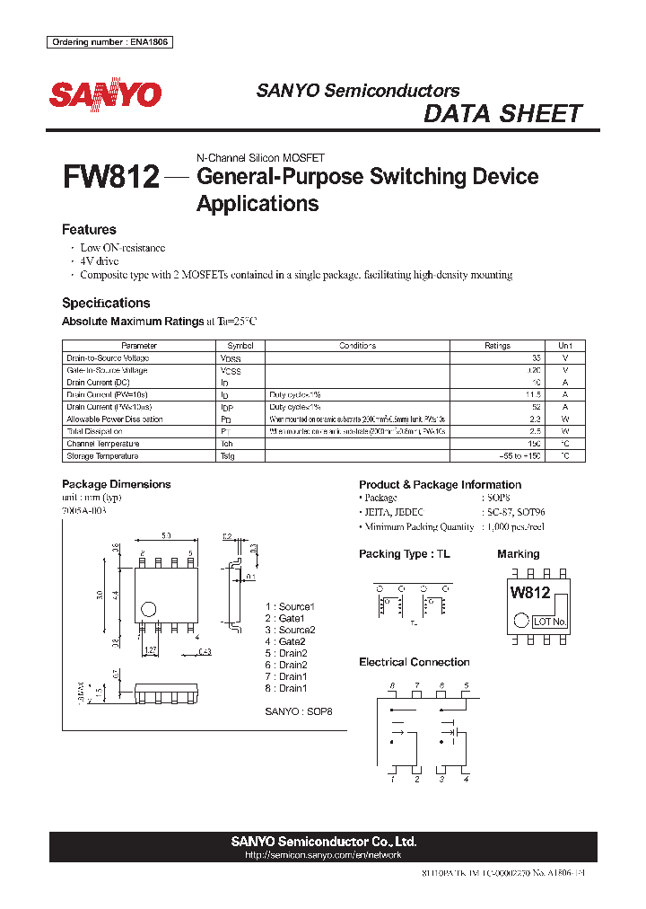 FW812_4575483.PDF Datasheet