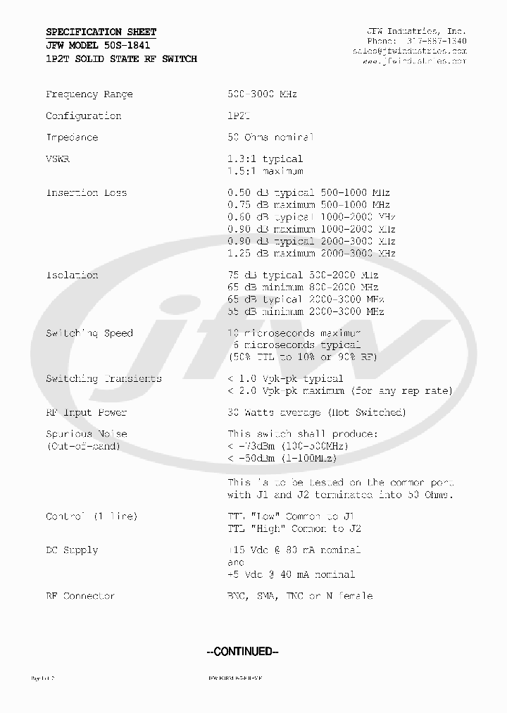 50S-1841_4595050.PDF Datasheet