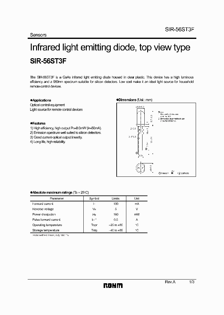 SIR-56ST3F07_4603601.PDF Datasheet