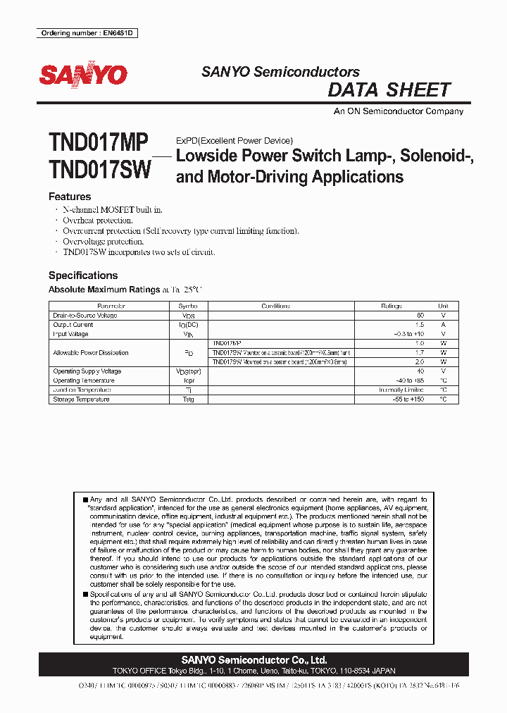 TND017SW_4604657.PDF Datasheet