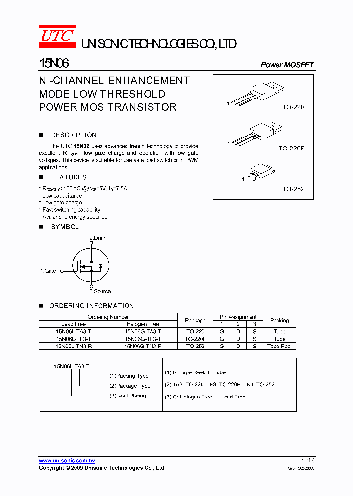 15N06_4633557.PDF Datasheet