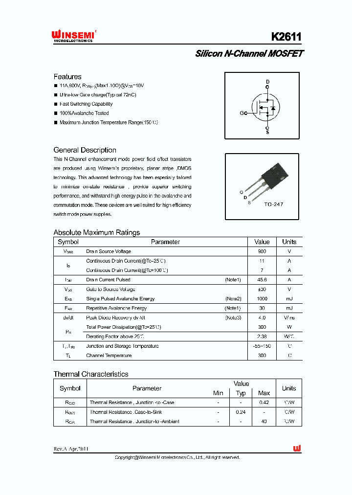 K2611_4650914.PDF Datasheet