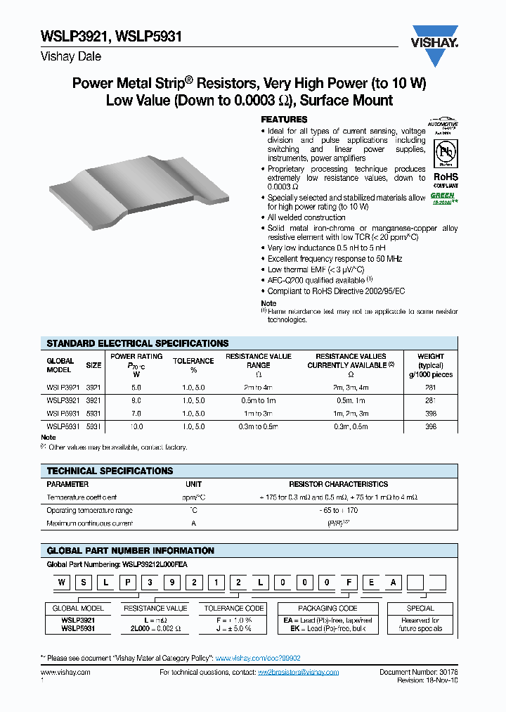 WSLP3921_4678860.PDF Datasheet