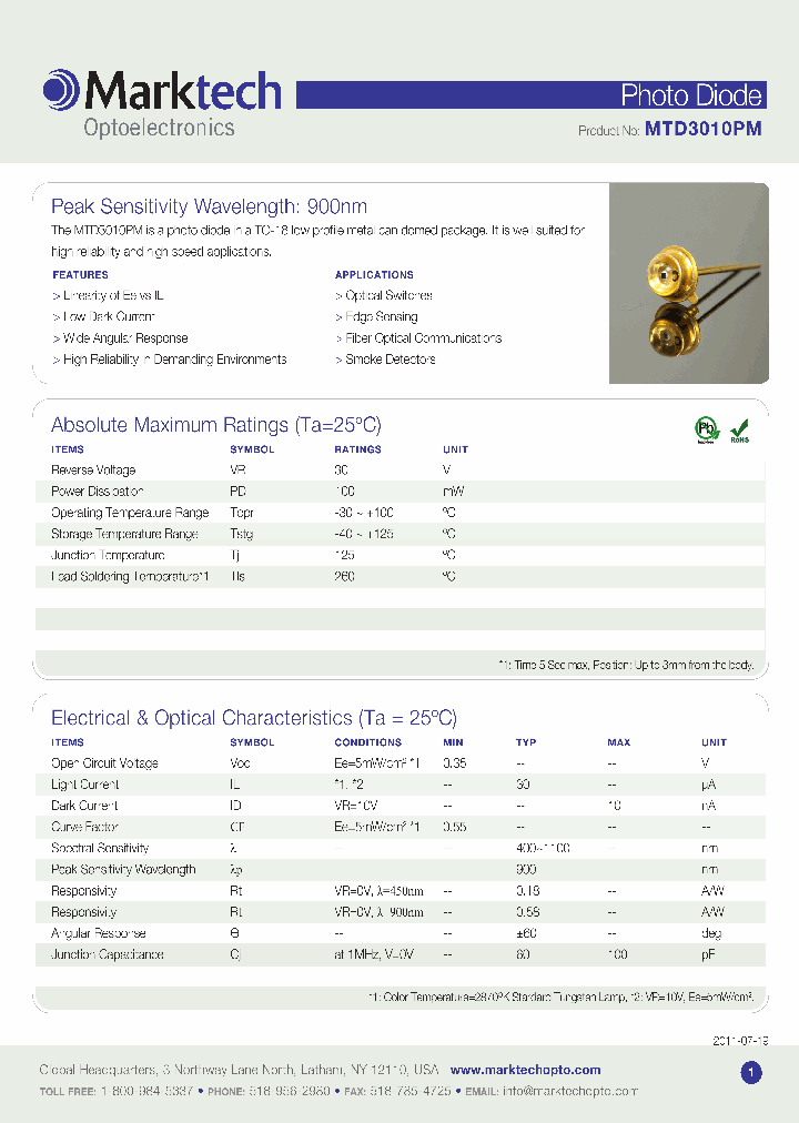 MTD3010PM11_4694933.PDF Datasheet