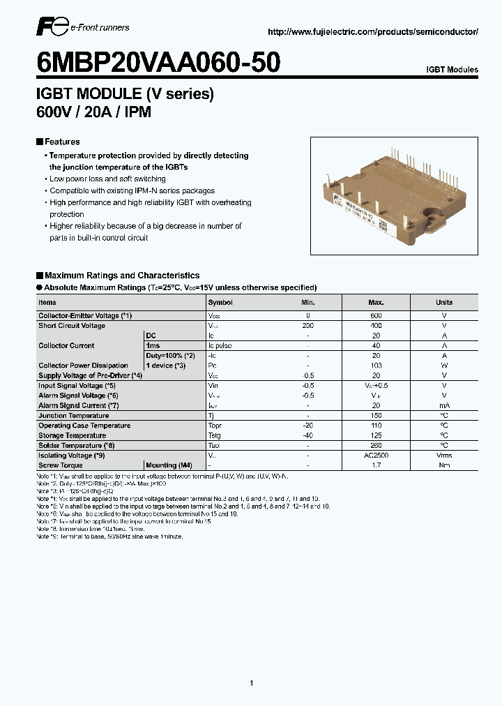 6MBP20VAA060-50_4721149.PDF Datasheet