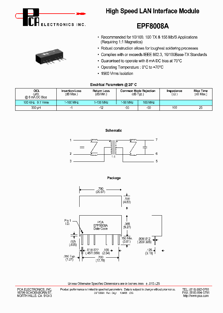 EPF8008A_4734791.PDF Datasheet