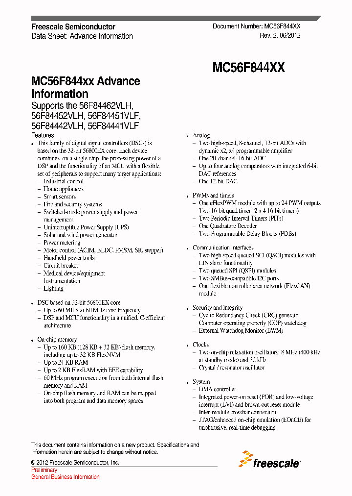 56F84441VLF_4762029.PDF Datasheet