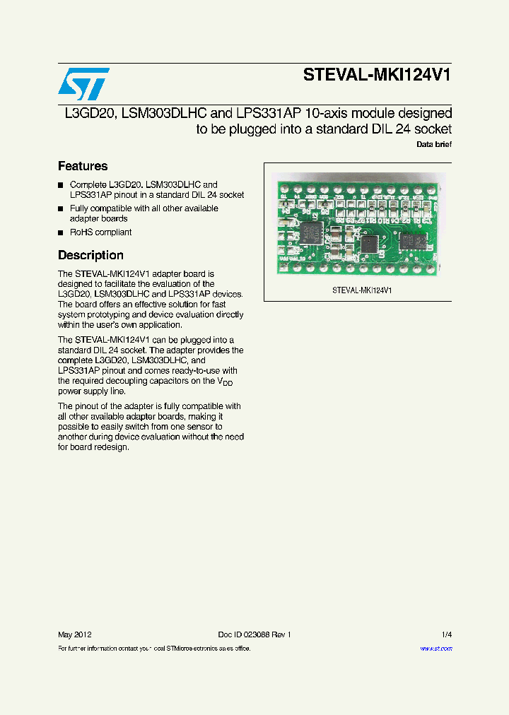 STEVAL-MKI124V1_4764439.PDF Datasheet