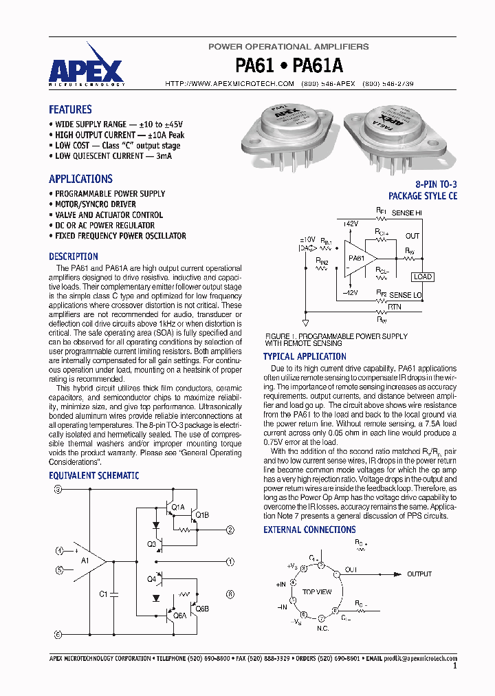 PA61A_4765360.PDF Datasheet