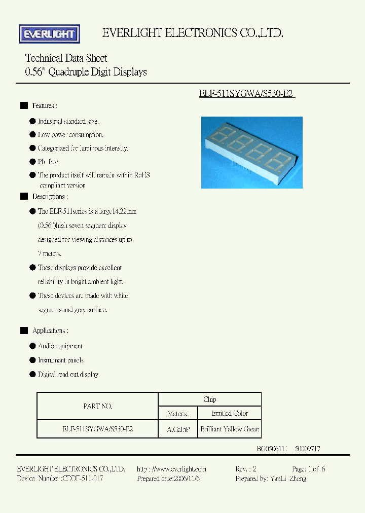 ELF-511SYGWA-S530-E2_4773148.PDF Datasheet