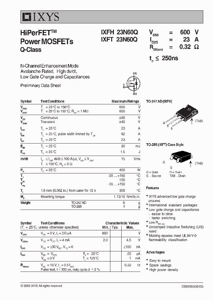 IXFH23N60Q_4836523.PDF Datasheet