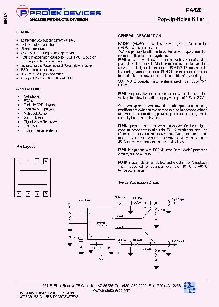 PA4201_4873869.PDF Datasheet Download --- IC-ON-LINE