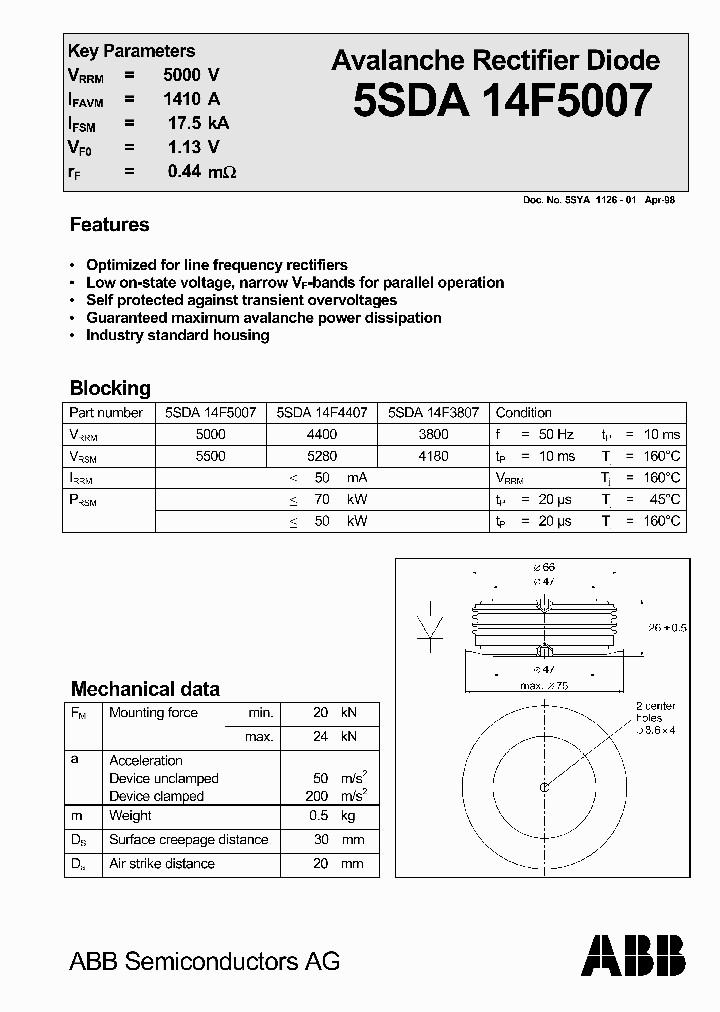 5SDA19F3205_4923424.PDF Datasheet