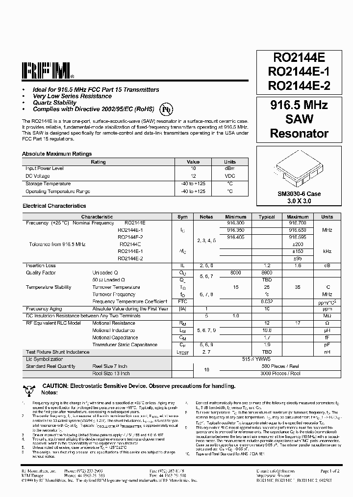 RO2144E_5048053.PDF Datasheet