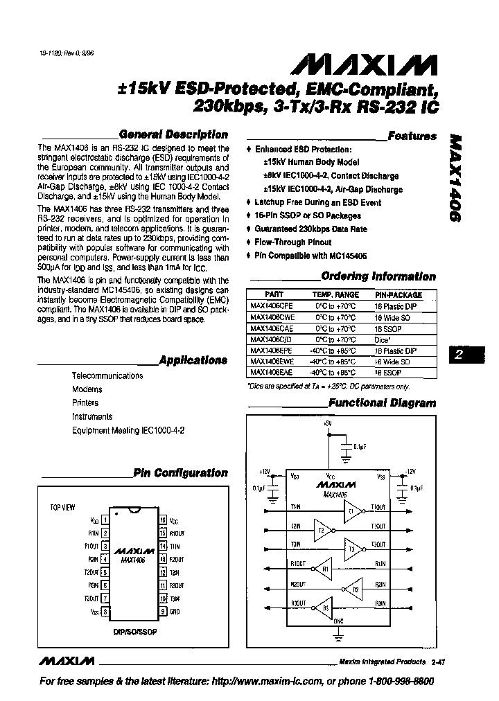 MAX1406EAE_5054467.PDF Datasheet