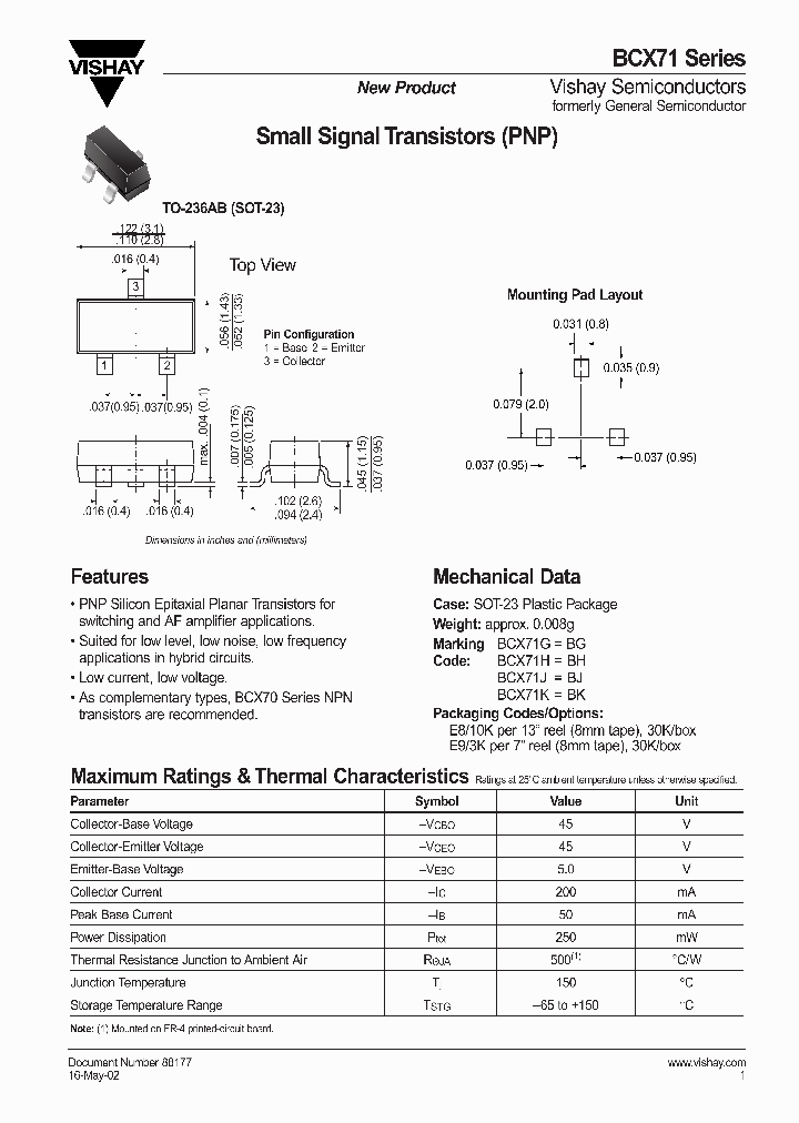 BCX71HE9_5081324.PDF Datasheet