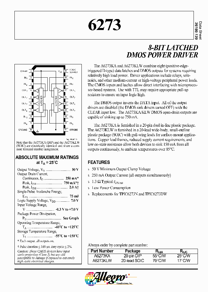 A6273_5103220.PDF Datasheet