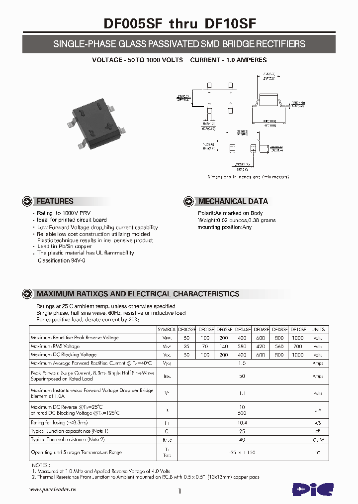 DF02SF_5117735.PDF Datasheet